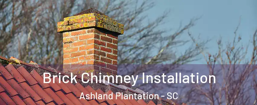 Brick Chimney Installation Ashland Plantation - SC