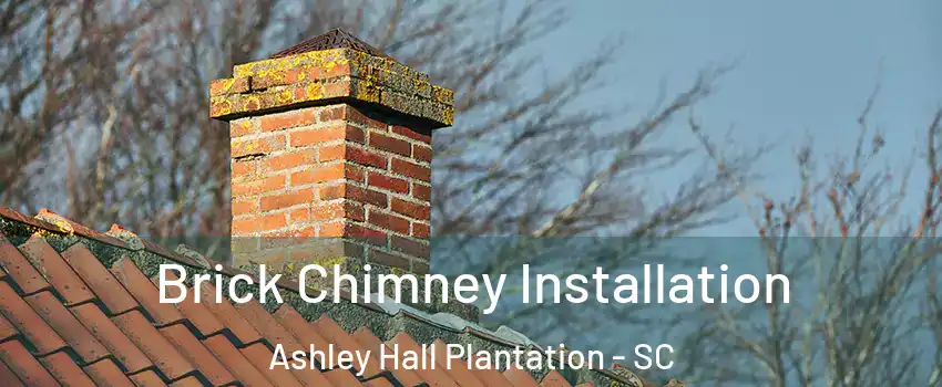 Brick Chimney Installation Ashley Hall Plantation - SC