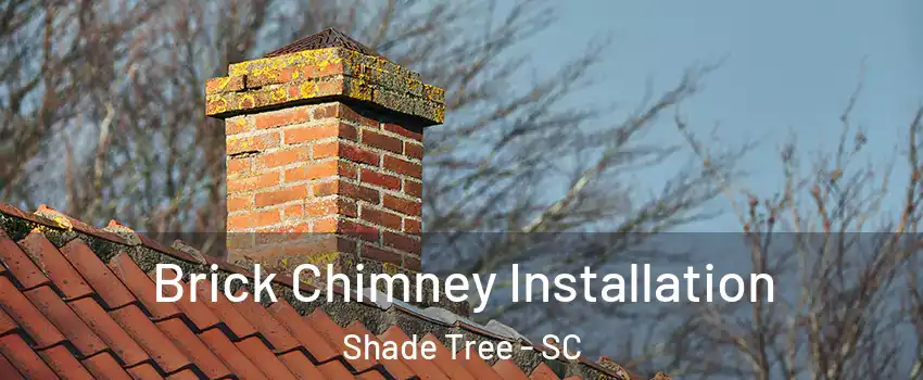 Brick Chimney Installation Shade Tree - SC