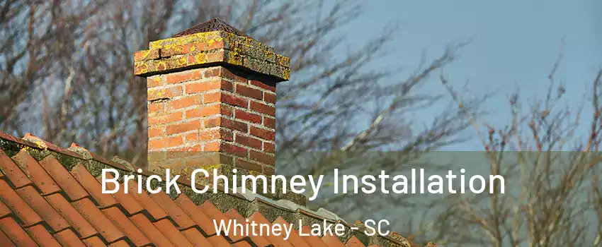 Brick Chimney Installation Whitney Lake - SC