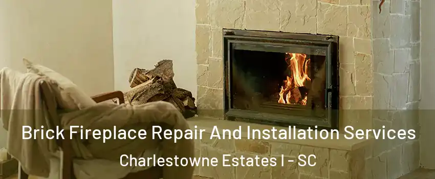 Brick Fireplace Repair And Installation Services Charlestowne Estates I - SC