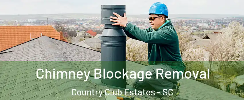 Chimney Blockage Removal Country Club Estates - SC