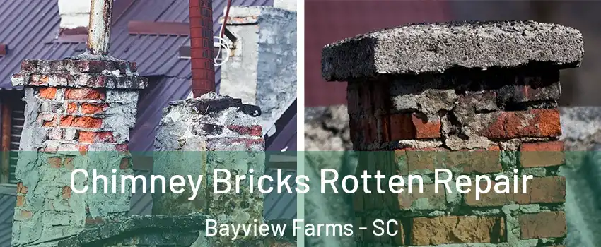 Chimney Bricks Rotten Repair Bayview Farms - SC