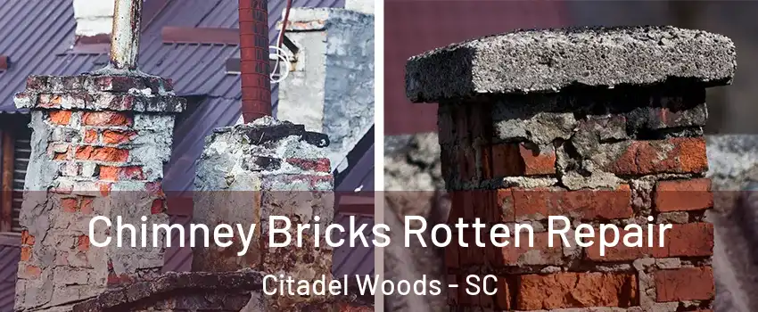 Chimney Bricks Rotten Repair Citadel Woods - SC