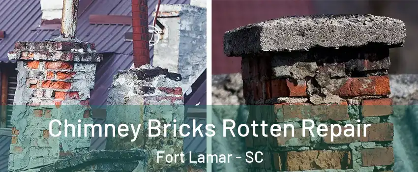 Chimney Bricks Rotten Repair Fort Lamar - SC