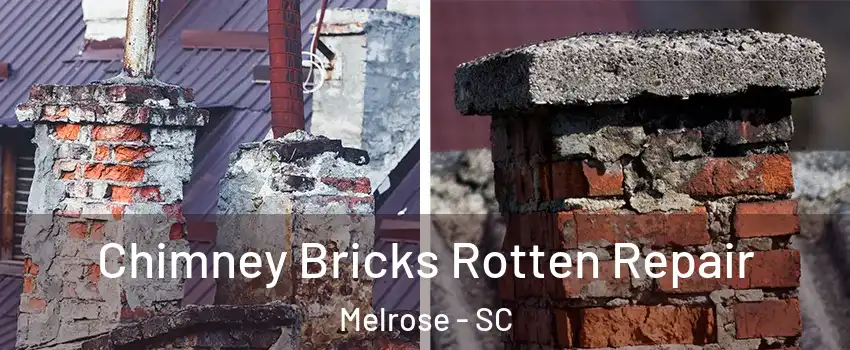 Chimney Bricks Rotten Repair Melrose - SC