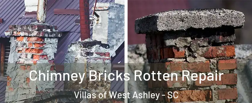 Chimney Bricks Rotten Repair Villas of West Ashley - SC