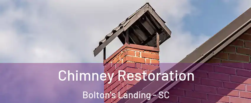 Chimney Restoration Bolton's Landing - SC