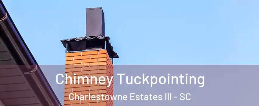 Chimney Tuckpointing Charlestowne Estates III - SC