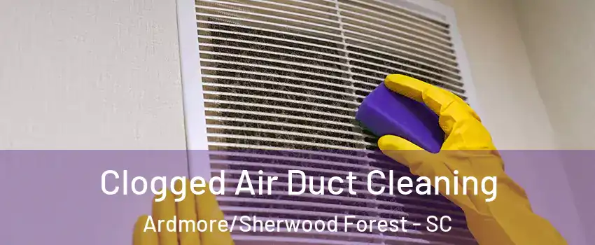 Clogged Air Duct Cleaning Ardmore/Sherwood Forest - SC