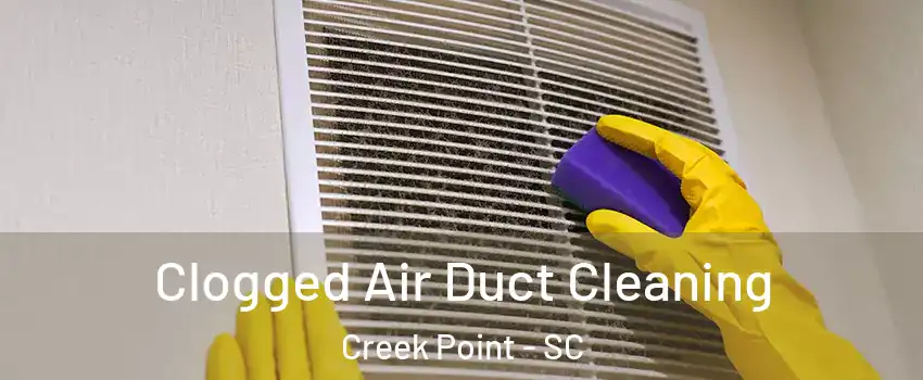 Clogged Air Duct Cleaning Creek Point - SC