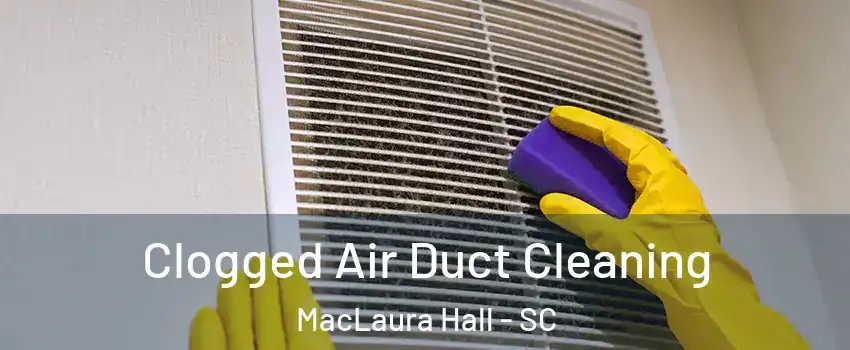 Clogged Air Duct Cleaning MacLaura Hall - SC