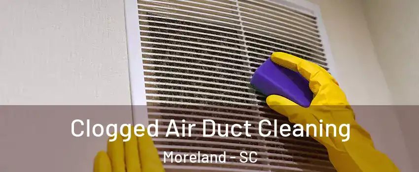 Clogged Air Duct Cleaning Moreland - SC