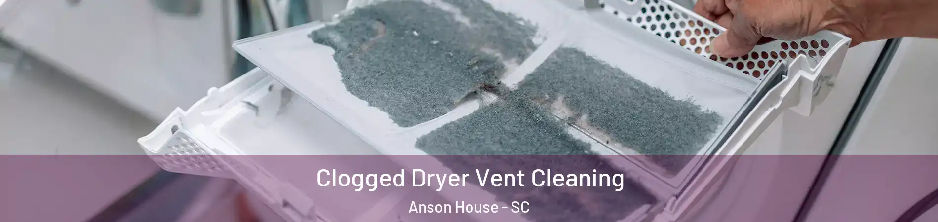 Clogged Dryer Vent Cleaning Anson House - SC