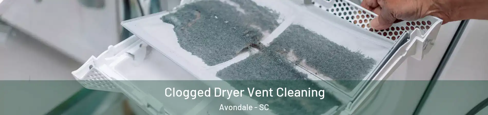 Clogged Dryer Vent Cleaning Avondale - SC