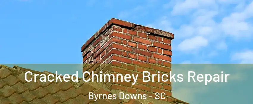 Cracked Chimney Bricks Repair Byrnes Downs - SC