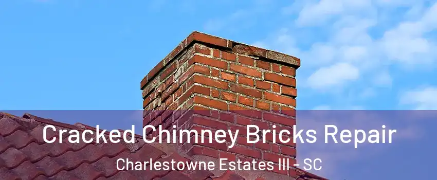 Cracked Chimney Bricks Repair Charlestowne Estates III - SC