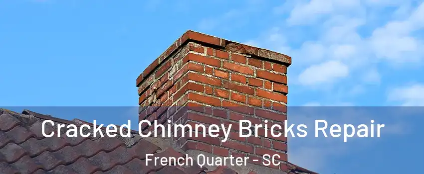 Cracked Chimney Bricks Repair French Quarter - SC