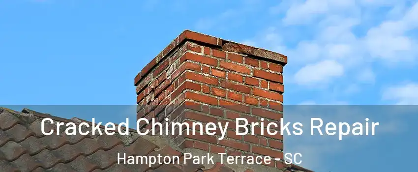 Cracked Chimney Bricks Repair Hampton Park Terrace - SC