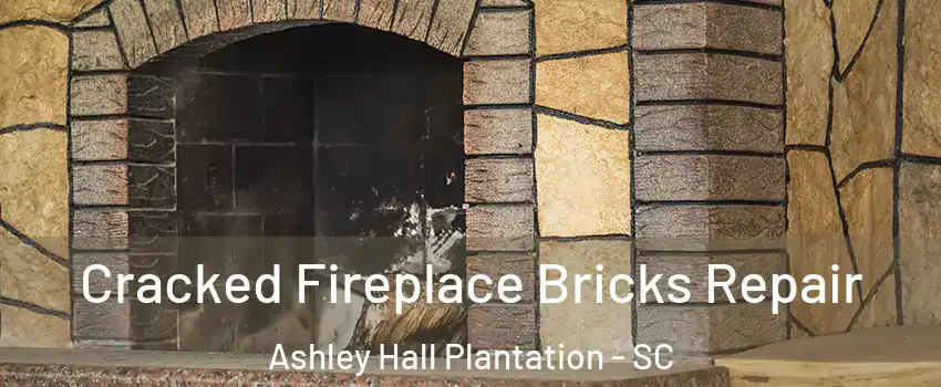 Cracked Fireplace Bricks Repair Ashley Hall Plantation - SC