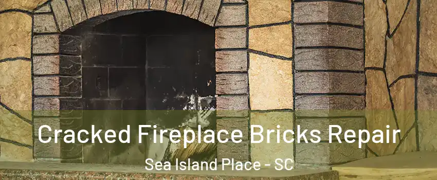 Cracked Fireplace Bricks Repair Sea Island Place - SC