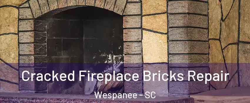 Cracked Fireplace Bricks Repair Wespanee - SC