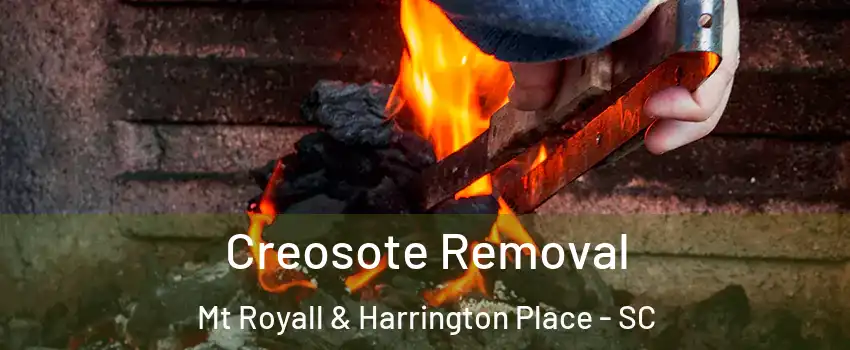 Creosote Removal Mt Royall & Harrington Place - SC