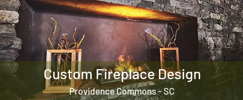 Custom Fireplace Design Providence Commons - SC