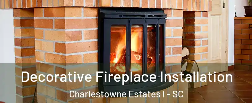 Decorative Fireplace Installation Charlestowne Estates I - SC