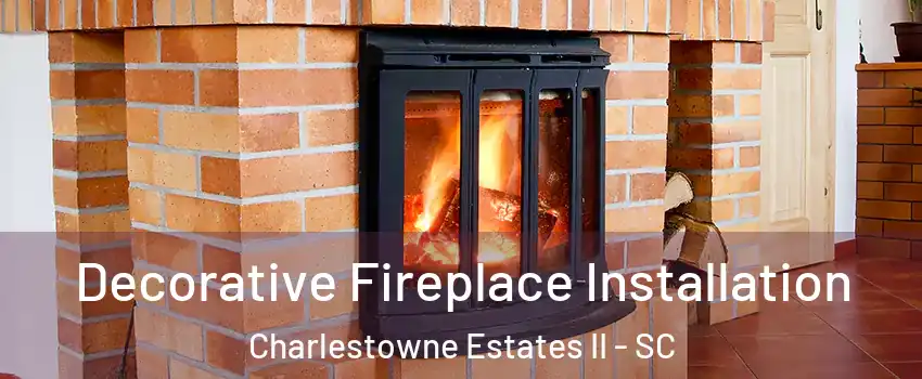 Decorative Fireplace Installation Charlestowne Estates II - SC