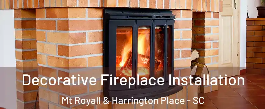 Decorative Fireplace Installation Mt Royall & Harrington Place - SC