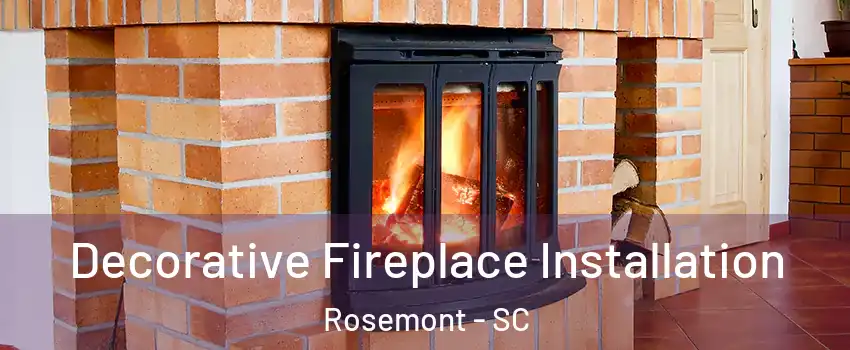 Decorative Fireplace Installation Rosemont - SC