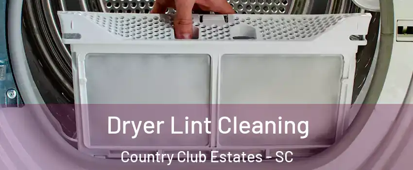 Dryer Lint Cleaning Country Club Estates - SC