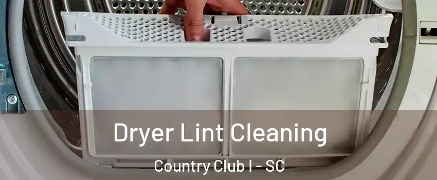 Dryer Lint Cleaning Country Club I - SC