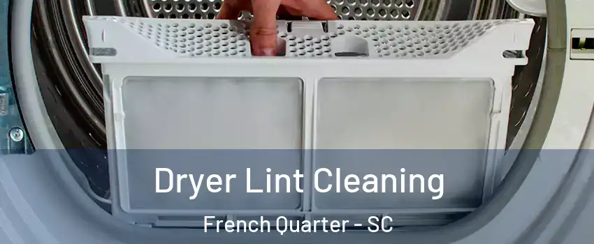 Dryer Lint Cleaning French Quarter - SC