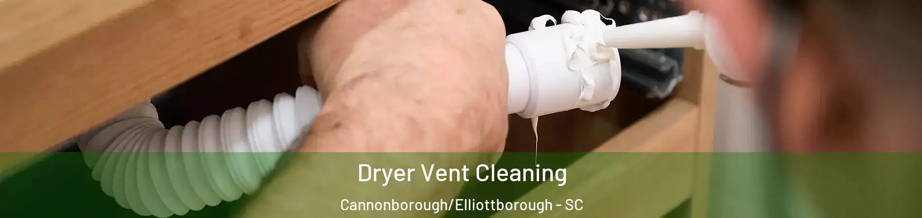 Dryer Vent Cleaning Cannonborough/Elliottborough - SC