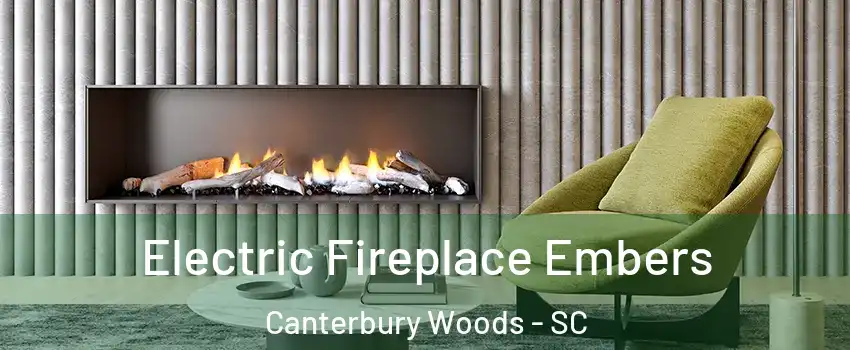 Electric Fireplace Embers Canterbury Woods - SC