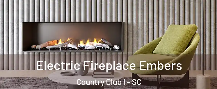 Electric Fireplace Embers Country Club I - SC