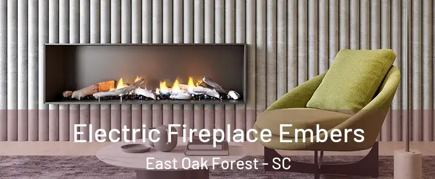 Electric Fireplace Embers East Oak Forest - SC