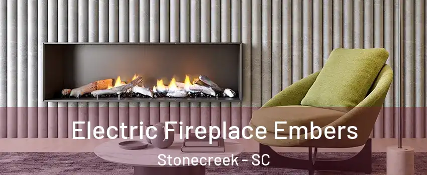 Electric Fireplace Embers Stonecreek - SC