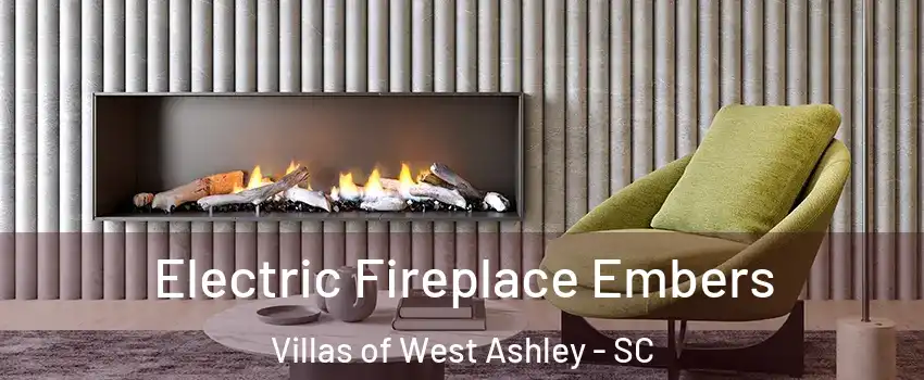 Electric Fireplace Embers Villas of West Ashley - SC