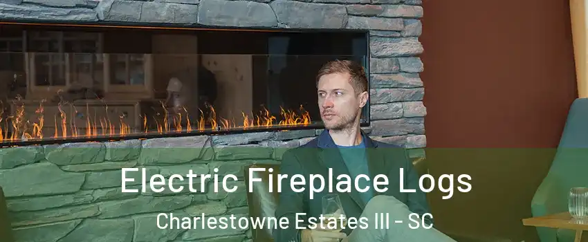 Electric Fireplace Logs Charlestowne Estates III - SC