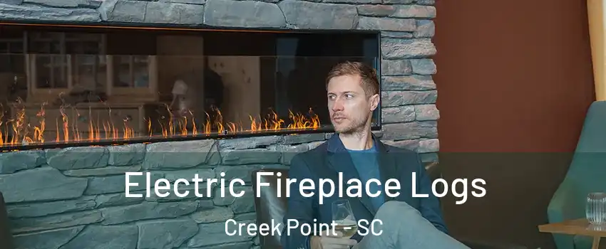 Electric Fireplace Logs Creek Point - SC