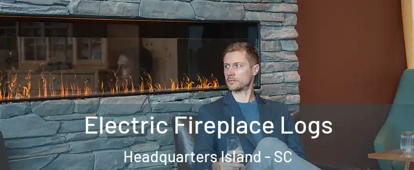 Electric Fireplace Logs Headquarters Island - SC