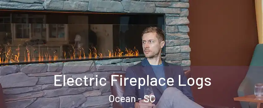 Electric Fireplace Logs Ocean - SC