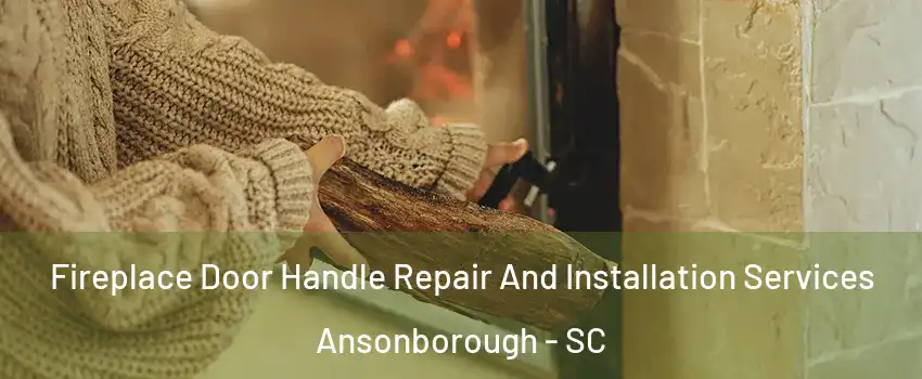 Fireplace Door Handle Repair And Installation Services Ansonborough - SC