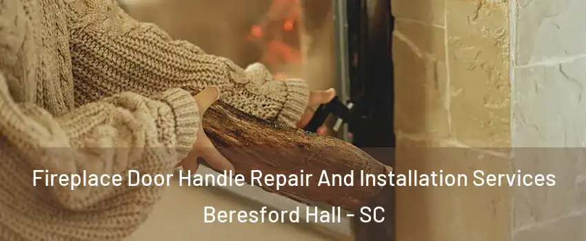 Fireplace Door Handle Repair And Installation Services Beresford Hall - SC