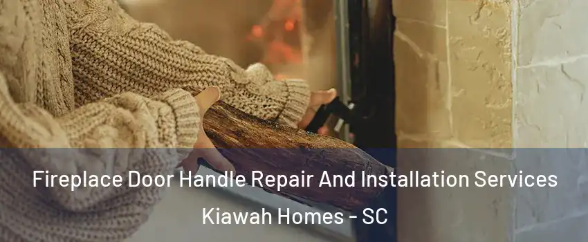 Fireplace Door Handle Repair And Installation Services Kiawah Homes - SC