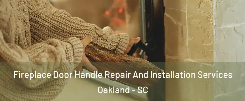 Fireplace Door Handle Repair And Installation Services Oakland - SC