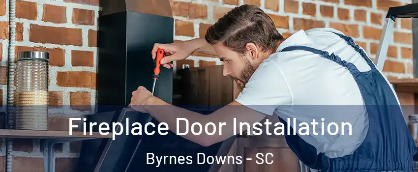 Fireplace Door Installation Byrnes Downs - SC